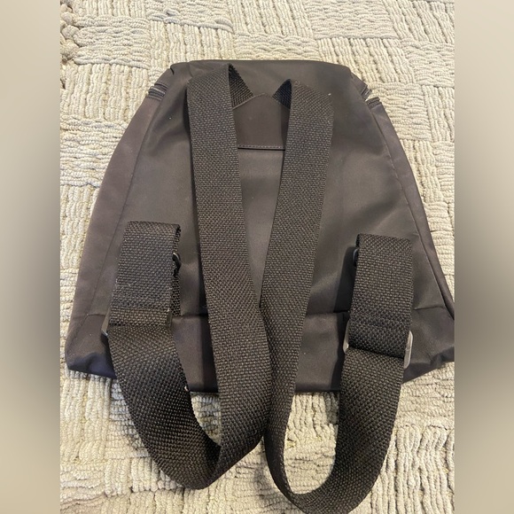 Kate Spade New York Medium Black Vinyl Backpack - Picture 2 of 7